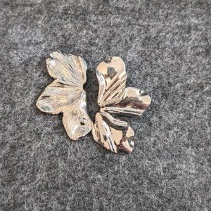 Silver Statement studs